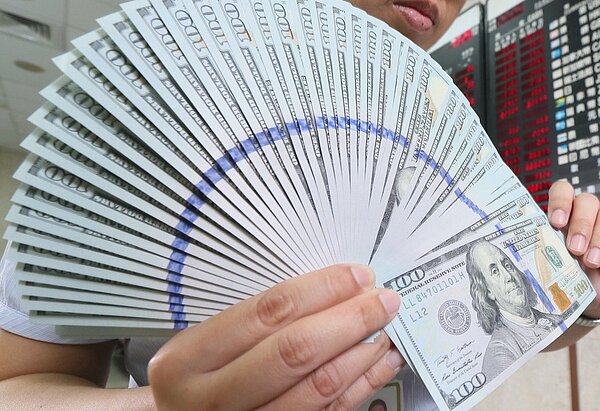 下半年美元走勢，兩大外商銀行看法分歧。聯合報系資料照

