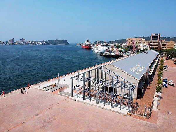 棧貳庫位於高雄港旁、駁二特區藝術內。圖/聯合報系資料照片