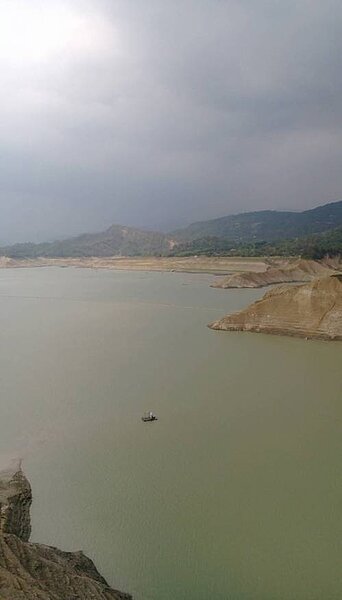 台南13日起到今天上午的這波降雨,為水庫集水區帶來些許進帳。圖/南水局提供
