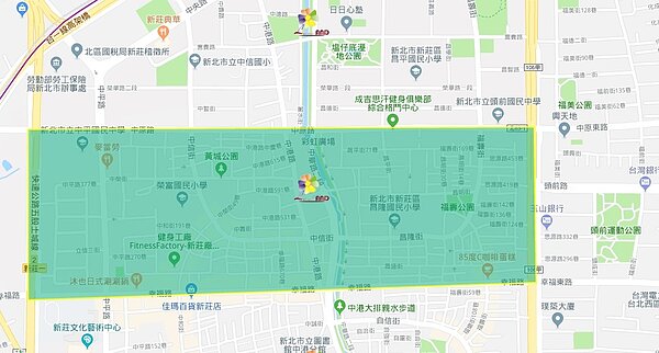 幸福榮富昌隆生活區。圖/新北市新莊地政事務所