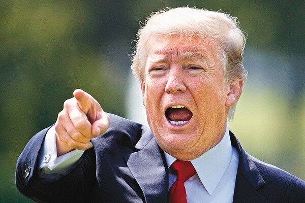 美國總統川普。美聯社