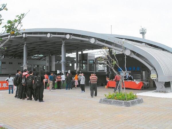 台鐵北湖車站示意圖。聯合報系資料照