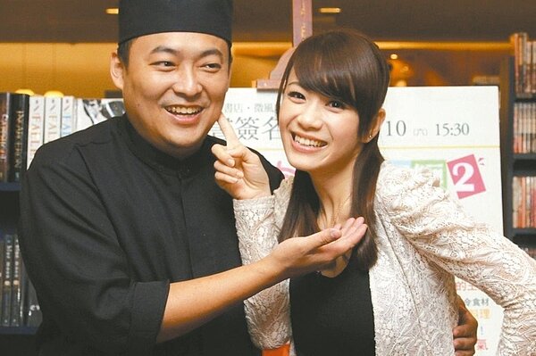 郭宗坤（左）不想和柯以柔（右）離婚。 圖／聯合報系資料照