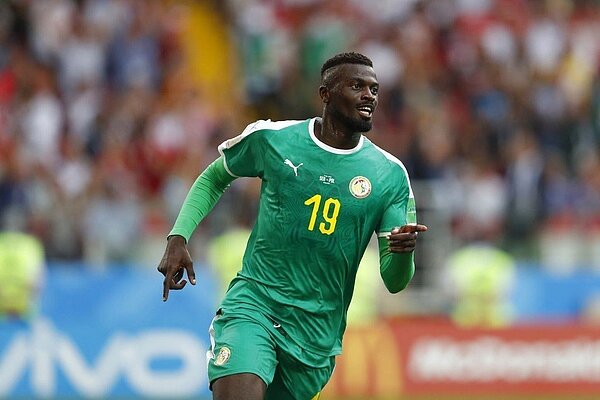 塞內加爾隊尼昂攻下球隊第二球。美聯社