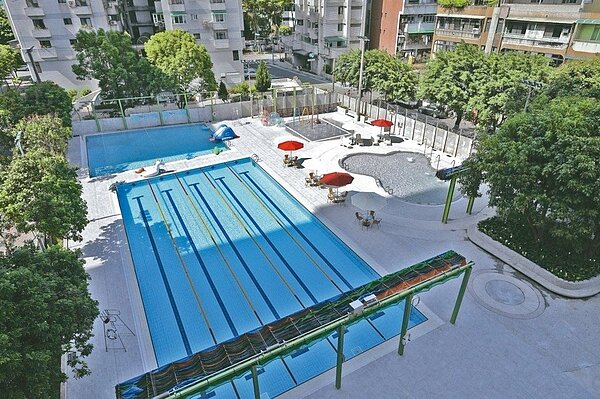 北市府市政會議昨通過「北市府體育局各場館門票收費標準」修正案,其中景美游泳池將於即日起開始收費。 圖/擷取自體育局網站