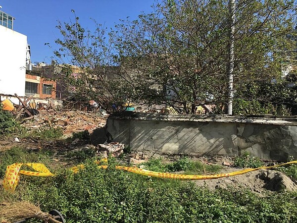 新竹太原第(溫宅)今年除夕前,遭怪手拆除夷為平地。 記者郭宣彣/攝影