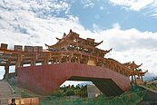 首度在大陸以外興建　集集泰順廊橋成南投新景點