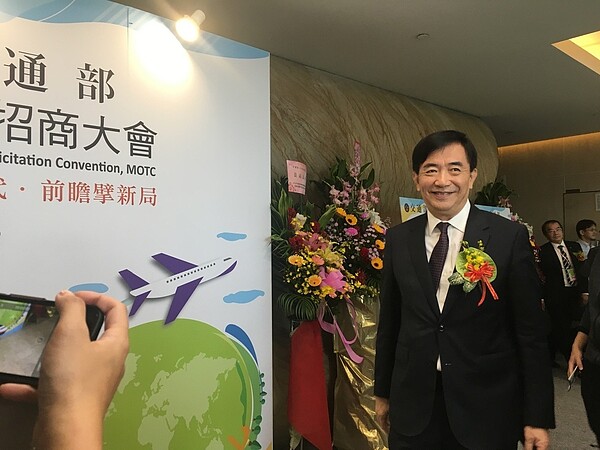 交通部長吳宏謀今日出席交通部107年招商大會。記者吳姿賢/攝影