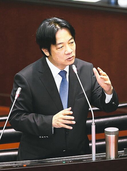 行政院長賴清德。本報系資料照