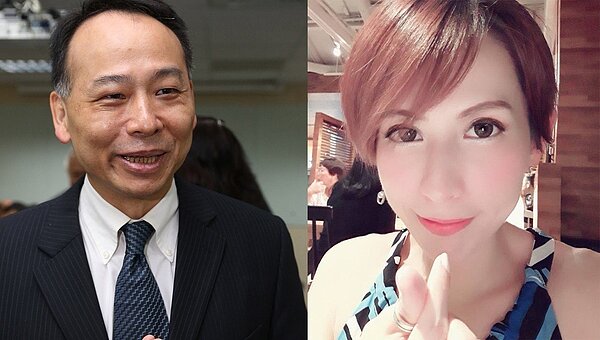 資策會執行長于孝斌與已婚同樣在資策會服務的女處長謝京蓓,今被爆兩人疑似發展出戀情,但于孝斌堅稱謝女已離婚,並否認兩人戀情。報系資料照、擷自謝京蓓臉書。