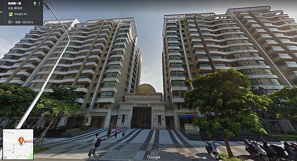 位於淡海新市鎮的「微笑莊園」。圖/Googlemap