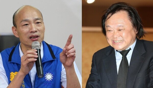 台北市議員王世堅（右）被視為讓國民黨高市長候選人韓國瑜重返政壇的大「功臣」。 圖／聯合報系資料照片