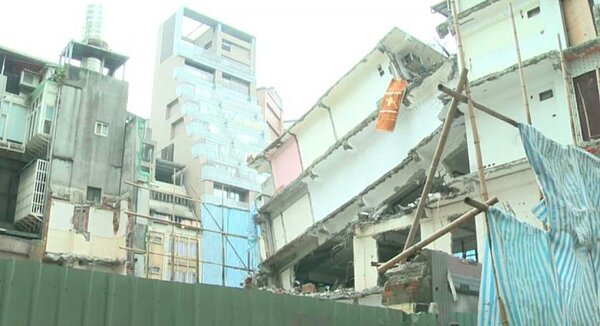 長安西路都更案，4樓不同意戶遭強拆。圖／本報資料照片