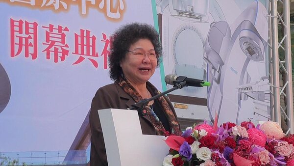 總統府祕書長代表總統蔡英文, 南下參加高雄長庚醫院永慶尖端癌症醫療中心啟用典禮。記者王昭月/攝影