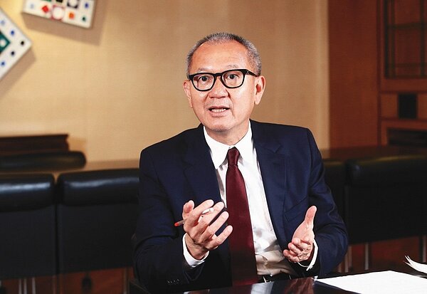 圖為國巨董事長陳泰銘。聯合報系資料照 