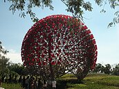 聆聽花開的聲音！花博第2日后里人潮盛況空前