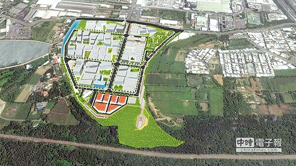 鳳山工業區規畫三種不同坵塊,滿足廠商申購需求。圖/業者提供