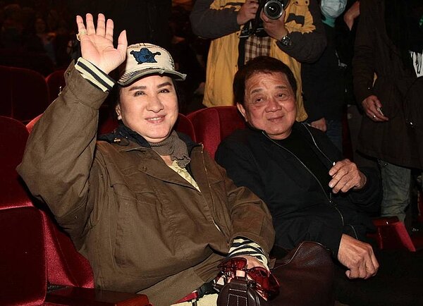 楊麗花對老公洪文棟百依百順。 圖／聯合報系資料照
