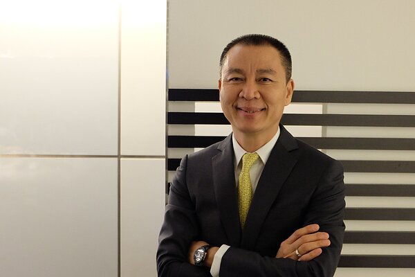 高雄御盟集團董事長邵永添。記者韓化宇/攝影