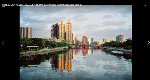 現在的愛河。(圖/擷取自Robert C. DeWitt臉書)
