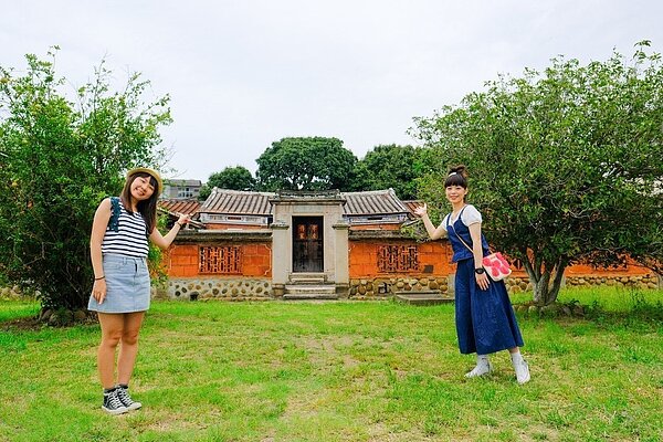 縣定古蹟新埔潘屋外型是參考螃蟹建造而成,整座建築寬大而不高。記者陳斯穎/攝影