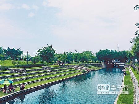 三重重劃區內有8座公園，集賢環保公園更是知名的特色公園，受到不少親子喜愛。圖／信義房屋 