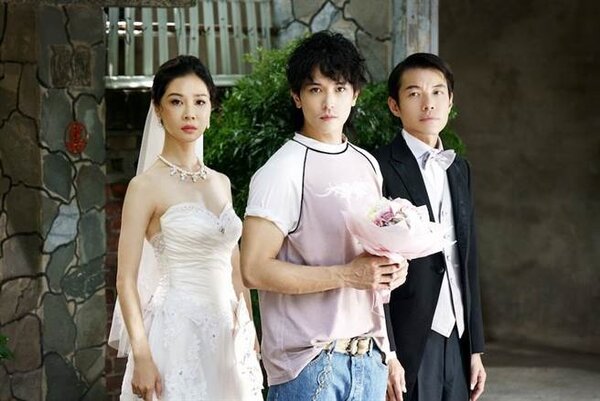 謝盈萱、邱澤和陳如山在片中形成三角戀。（親愛的工作室提供）
