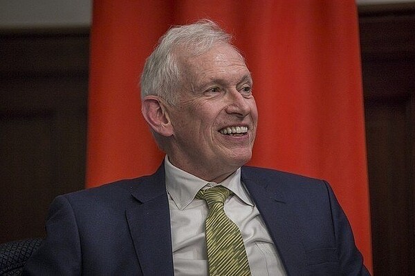 蔡總統11月5日上午在總統府接見美國在台協會(AIT)主席莫健(James Moriarty)。圖/總統府提供