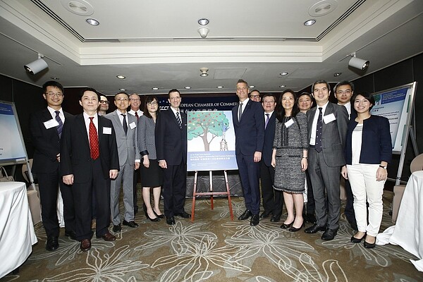 歐洲商會發表2019年建議書。圖/歐洲商會提供