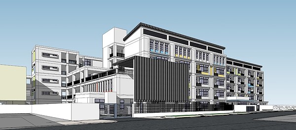 擁有百年歷史的桃園市立八德國小,近年來人口快速成長,校舍不敷使用,桃園市府工務局辦理「八德國小老舊校舍整建工程」編列4億466萬5901元預算金額,已成功開標,盼儘快進行後續評選程序。圖/工務局提供