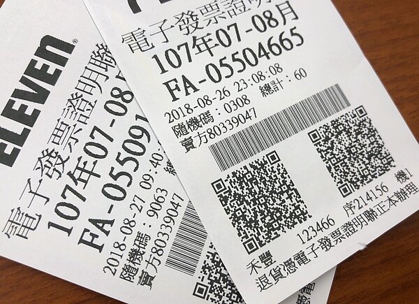 7-8月期統一發票11張千萬元特別獎,還有8張未兌領。圖/聯合報系資料照片