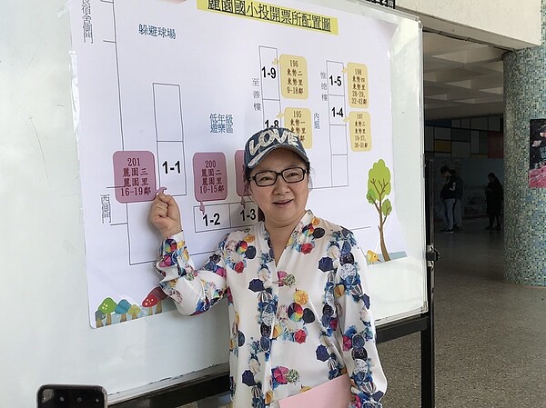 白冰冰為選舉已經做好功課。記者李姿瑩/攝影