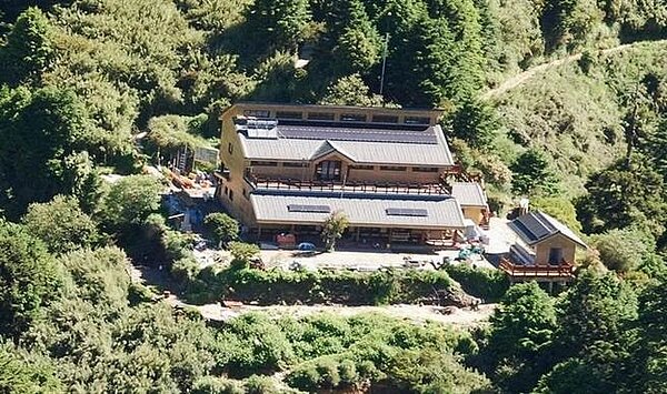 天池山莊示意圖。(楊樹煌攝)