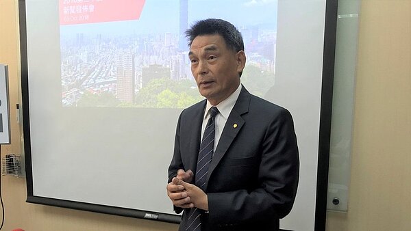 戴德梁行總經理顏炳立。 記者游智文/攝影