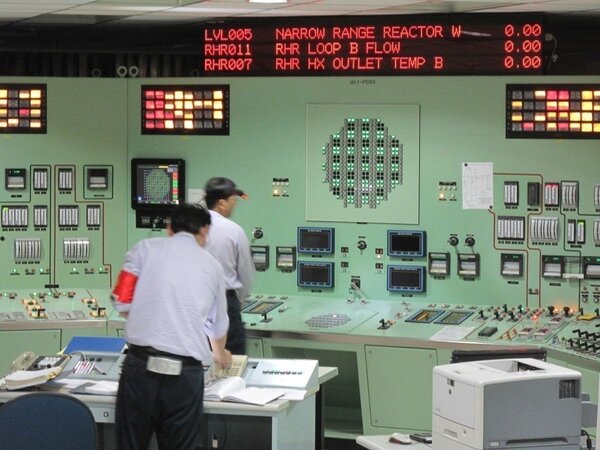 圖為核一廠控制室。聯合報系資料照