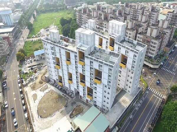 大里區光正段社會住宅明年1/7至2/1開放申請。圖/台中市政府