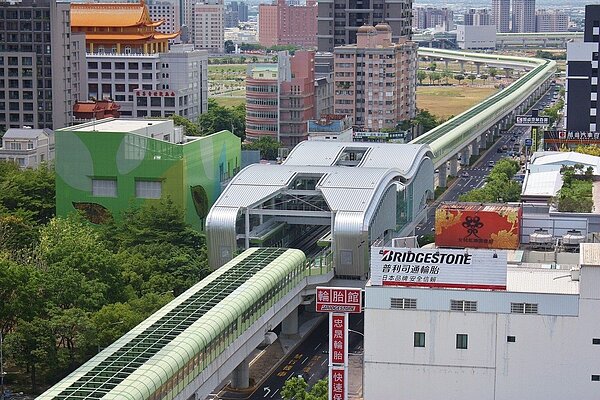 台中捷運綠線年底即將完工、試運轉,預計2020年全線通車。圖/台中市新聞局提供