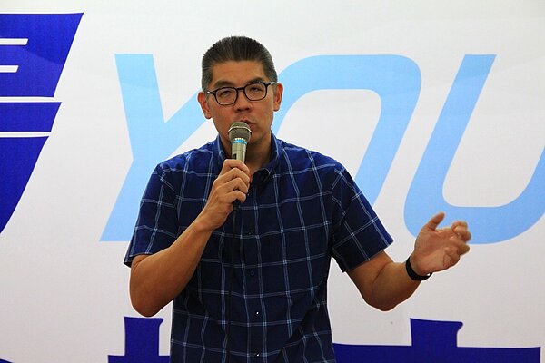 國民黨中央委員連勝文認為，柯P最大的光榮，應就是為台北市在城市的最精華區，創造了一個「亞洲第一」的爛尾樓—大巨蛋！。聯合報系資料照／記者郭政芬攝影 