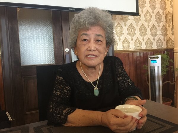84歲的孫若瀓，擔任故宮博物館導覽志工逾20年，正打算在104高年級平台開課。記者黃昭勇／攝影 