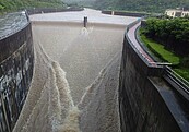 北部豪雨強襲　員山子分洪道上午分洪