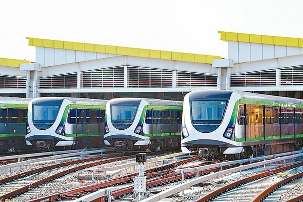 台中捷運綠線，中市府預計2020年全線通車。 圖／台中市新聞局提供
