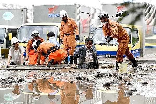1964年日本新瀉大地震是較為耳熟能詳的土壤液化災害