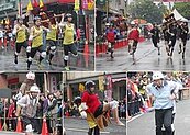 宜蘭元宵走尪　「尪揹某」競賽吸睛