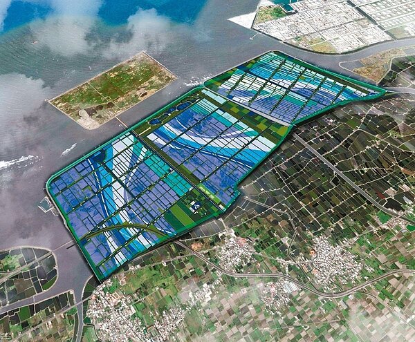 雲林縣政府推動台西綠能專區計畫,獲中央補助。 圖/雲林縣政府提供