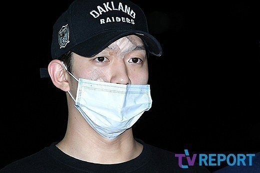 崔鐘範臉上傷痕明顯。圖/摘自TVREPORT