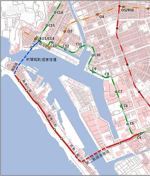 旗津輕軌 (圖/擷取自高雄市政府)