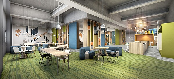 金融科技創新園區內部環境(圖/金融科技創新園區)