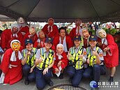 桃園地景藝術踩街　楊梅女警隊好吸睛