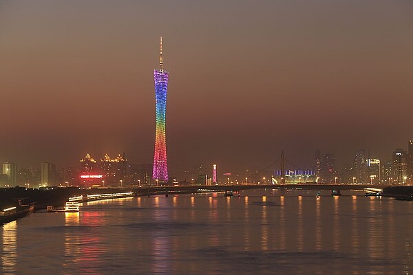 廣州塔。(圖/維基百科)