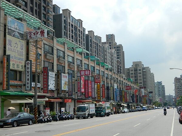 台中市西屯區街景。圖/台慶不動產提供